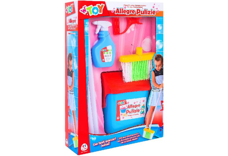 SET DE LIMPIEZA  6 PZS 44,5 x 30,5 x 9,5 GLOBO GLO37870