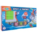 PISTOLA CON 6 BALAS SUAVES / 5 BLANCOS