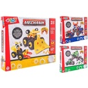 VEHÍCULOS DE CONSTRUCCIÓN 2 EN 1 CON PIEZAS SUAVES 3 ASST.