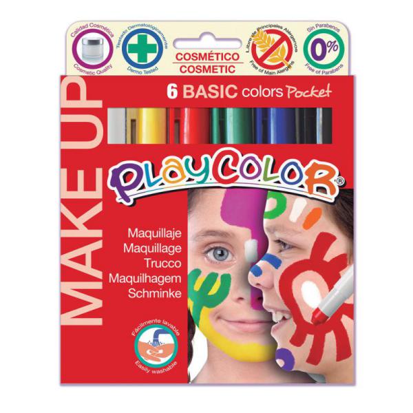 MAQUILLAJE BASIC POCKET(6) SURTIDO