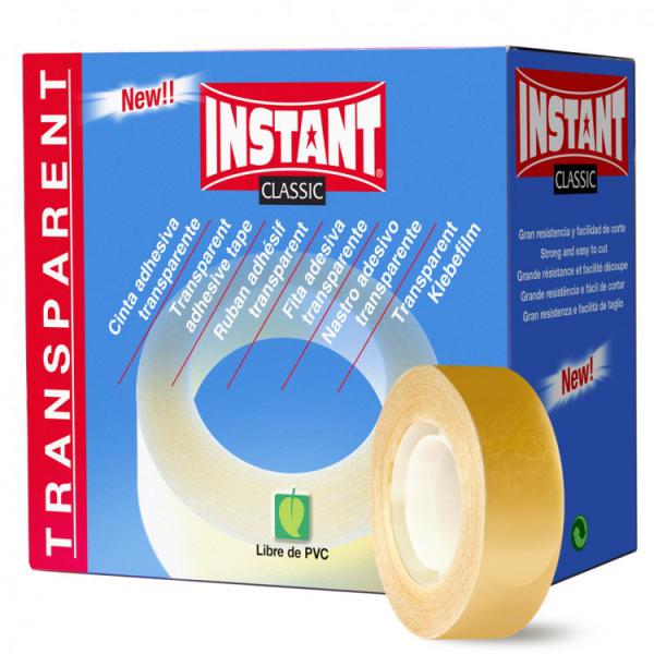 CINTA ADHESIVA 33m x 19mm TRANSPARENTE