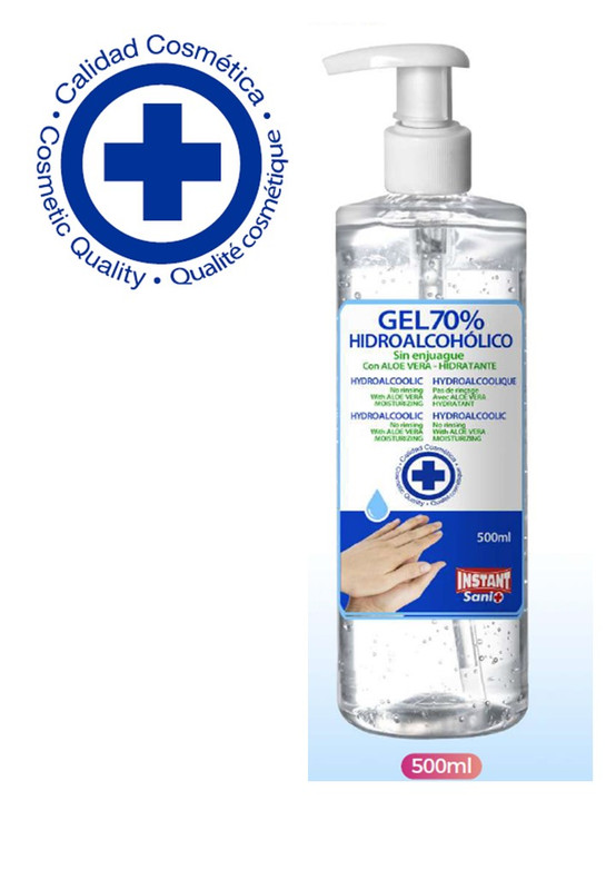 NSTANT GEL HIDROALCOHÓLICO 500 ML DOSIFICADOR
