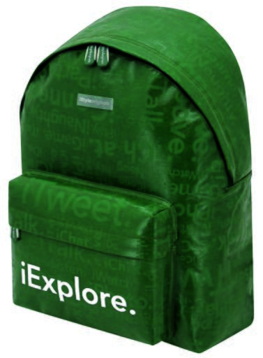 MOCHILA ISTYLE GRAPHIC NEW AM/AC_Bright Green