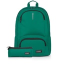 SET MOCHILA Y ESTUCHE TRIPLE VERDE GABOL2G232204004