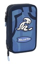 PLUMIER DOBLE PQÑO 28 pcs EL NIÑO "BAHIA" 12,5X19,5X4