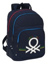 MOCHILA DOBLE ADAPT.CARRO BENETTON "SIXTIES" 32X42X15