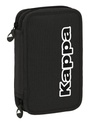 PLUMIER DOBLE PQÑO 28 pcs KAPPA "BLACK" 12,5X19,5X4