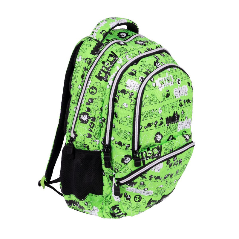 Mochila escolar 4 cremalleras (25 L) serie especial Tandem 2 46x30x4cm
