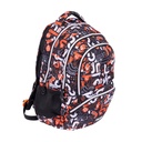 Mochila escolar 4 cremalleras (25 L) serie especial Fingers 46x30x4cm