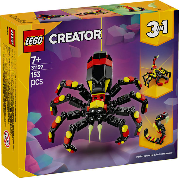 Fauna Salvaje: Araña Misteri.. V29 LEGO 31159
