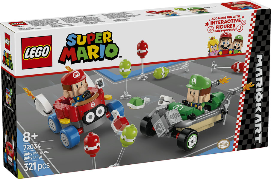 Mario Kart’^: Bebé Mario vs... V29 LEGO 72034