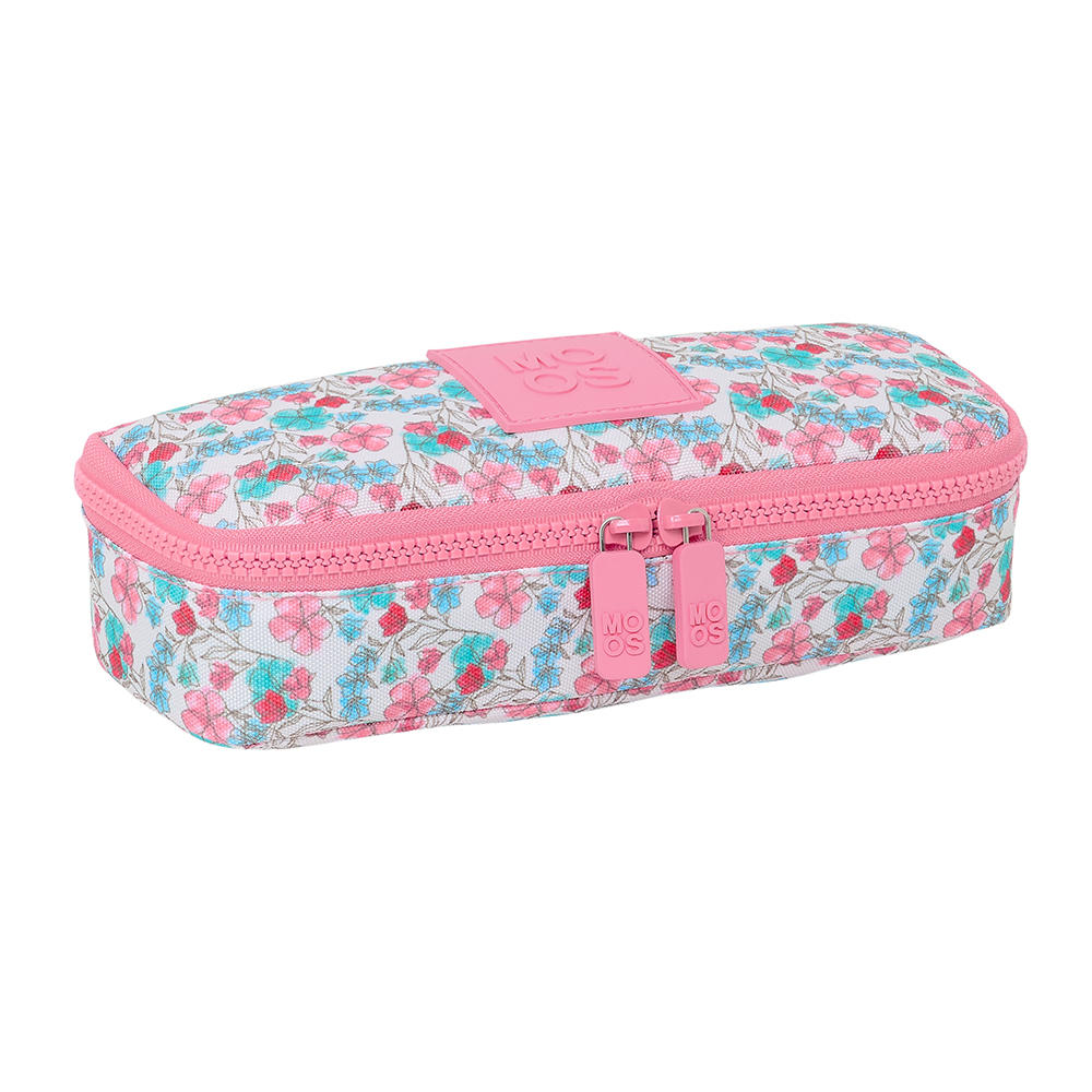 PORTATODO RECICLADO MOOS "FLORES" 22x5x4cm