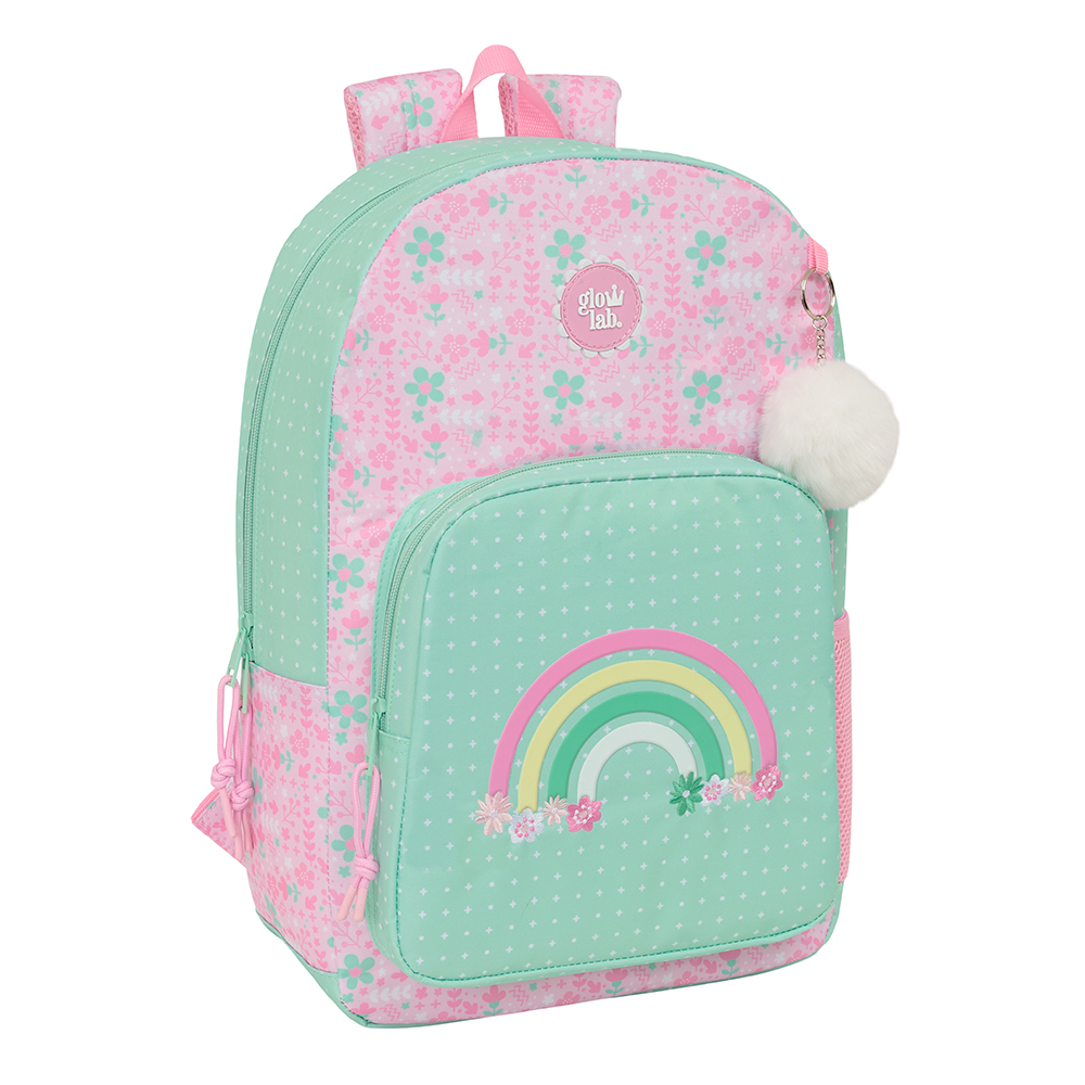MOCHILA ADAPT.CARRO GLOWLAB "AMAZING" 30x46x3cm