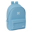 MOCHILA DOBLE PARA PORTATIL 15,6"+USB MUNICH BASICOS "AZUL" 31x44x3cm