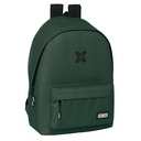 MOCHILA DOBLE PARA PORTATIL 15,6"+USB MUNICH BASICOS "VERDE" 31x44x3cm