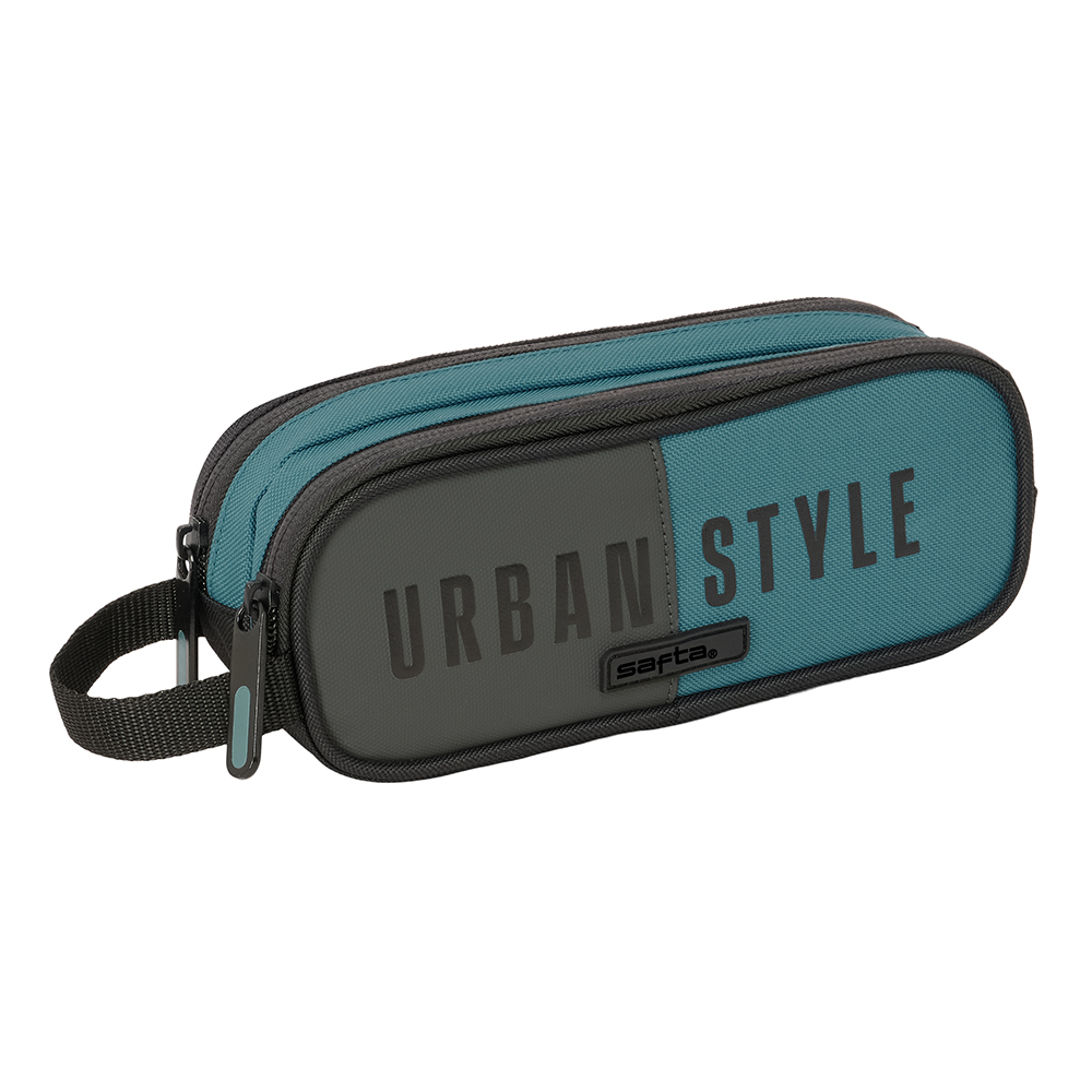 PORTATODO DOBLE SAFTA "URBAN STYLE" 21x8x6cm
