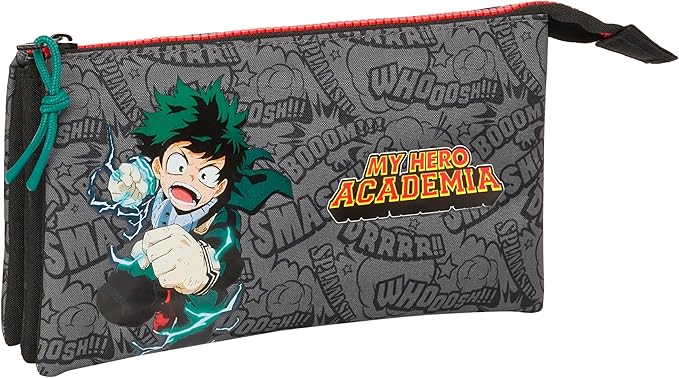 PORTATODO TRIPLE MY HERO ACADEMIA xxcm