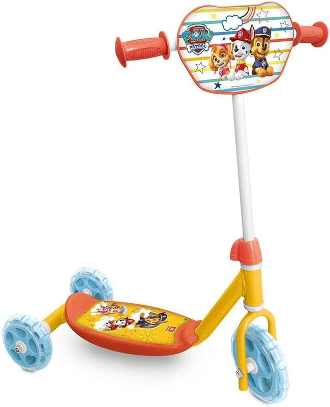 1°- PATINETE 3 RUEDAS PAW PATROL MONDO 28691
