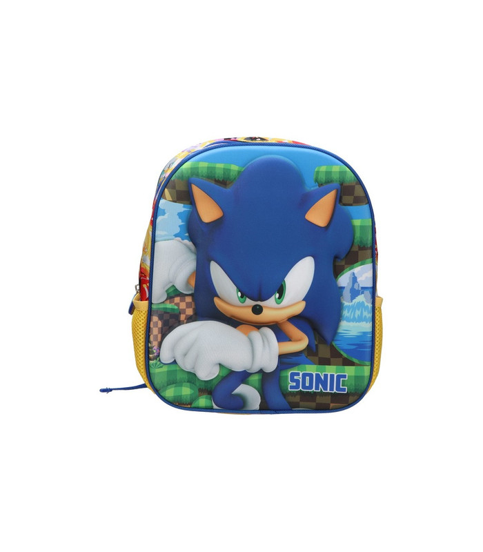 SONIC Mochila 3D Pq Game KARACTERMANIA  7443 25x30x3cm