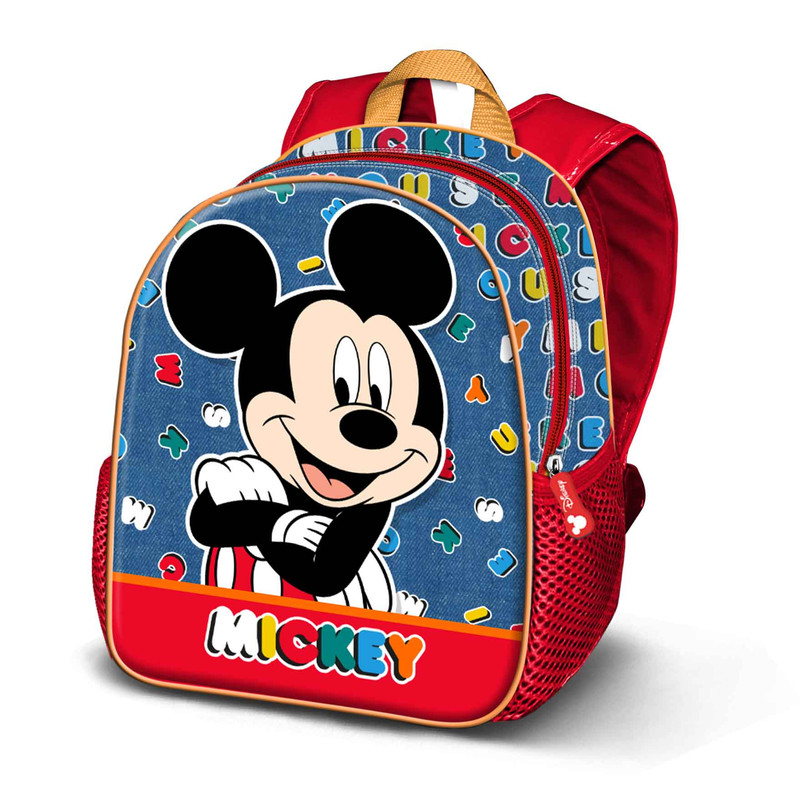 MICKEY Mochila 3D Pq Clever KARACTERMANIA  7508 25x30x3cm