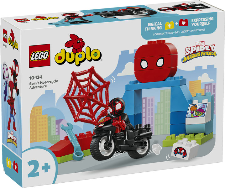 Aventura en Moto de Spin LEGO 10424