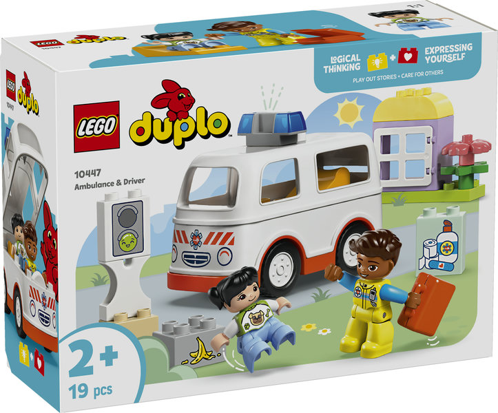 Ambulancia y Conductor LEGO 10447