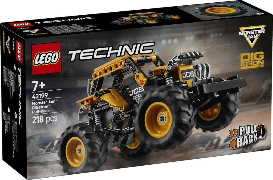 Monster Jam™ DIGatron™ con Motor de Carga Manual LEGO 42199