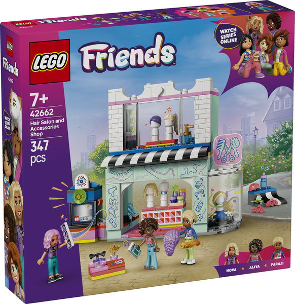 Peluquería y Tienda de Complementos LEGO 42662