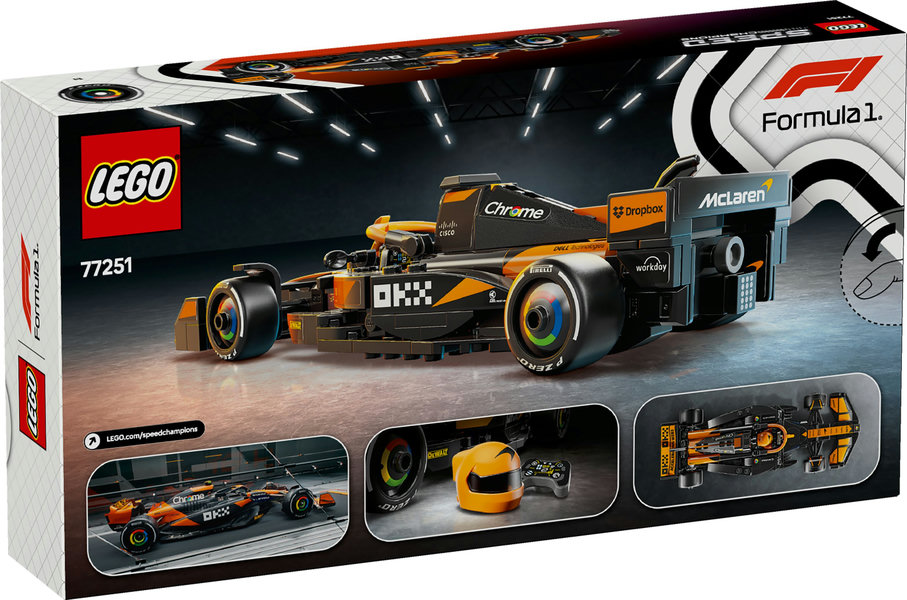 Coche de Carreras McLaren F1® Team MCL38 LEGO 77251