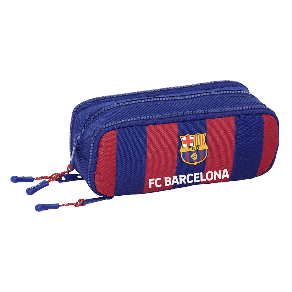 PORTATODO TRIPLE DESPLEGABLE F.C.BARCELONA safta812429929 21x8x2cm