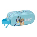 PORTATODO DOBLE 3D BLUEY safta812433512 21x8x2cm