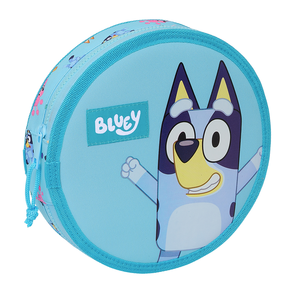 PLUMIER REDONDO 18 pcs. BLUEY safta412433633 21x3.5x5cm