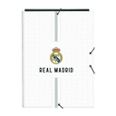 CARPETA FOLIO 3 SOLAPAS REAL MADRID 1ª EQUIP. 24/25 safta512454068 26x33.5x2.5cm