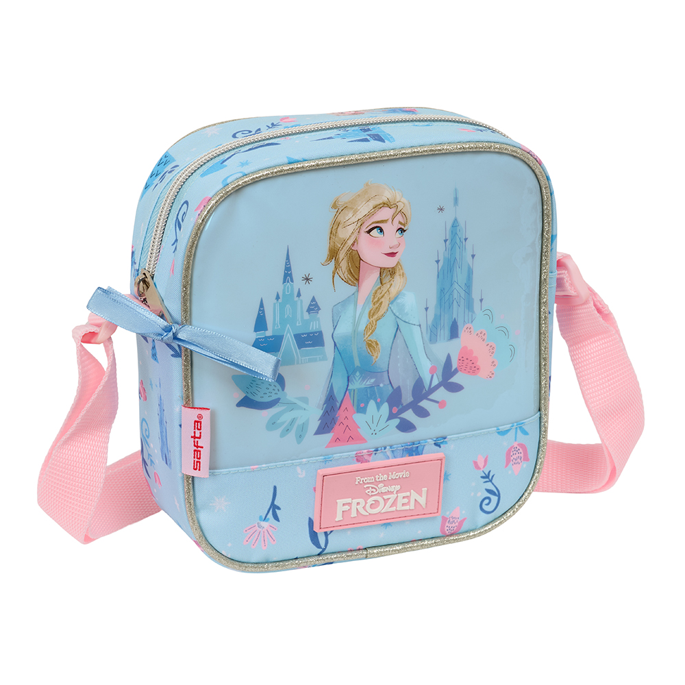 BOLSITO BANDOLERA FROZEN "ICE MAGIC" safta612573222 16x18x4cm