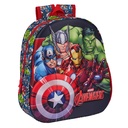 MOCHILA 3D AVENGERS safta622467890 27x33x3cm