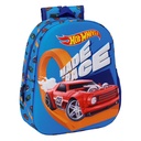 MOCHILA 3D HOT WHEELS safta622475890 27x33x3cm