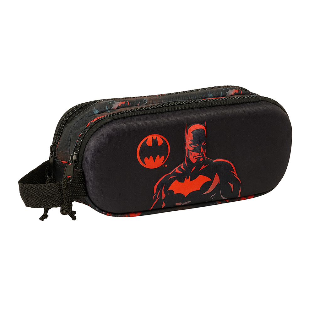 PORTATODO DOBLE 3D BATMAN 3D safta822481512 21x8x2cm