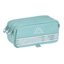 PORTATODO TRIPLE BIG KAPPA BASICS "AZUL" safta842303710 21.5x10x2cm