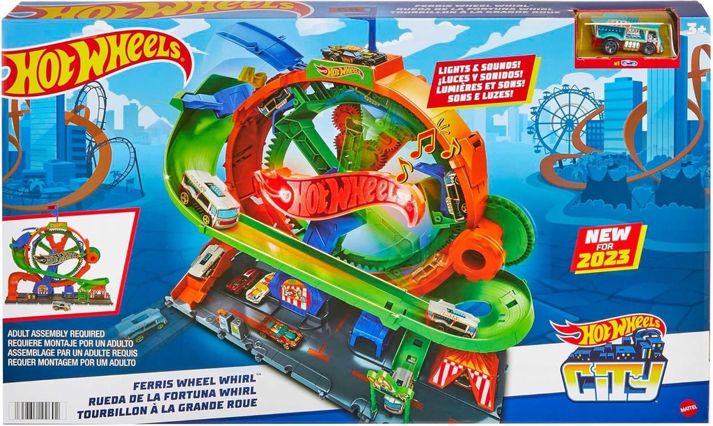 PISTA RUEDA DE LA FORTUNA HOT WHEELS HKX46 MATTEL 