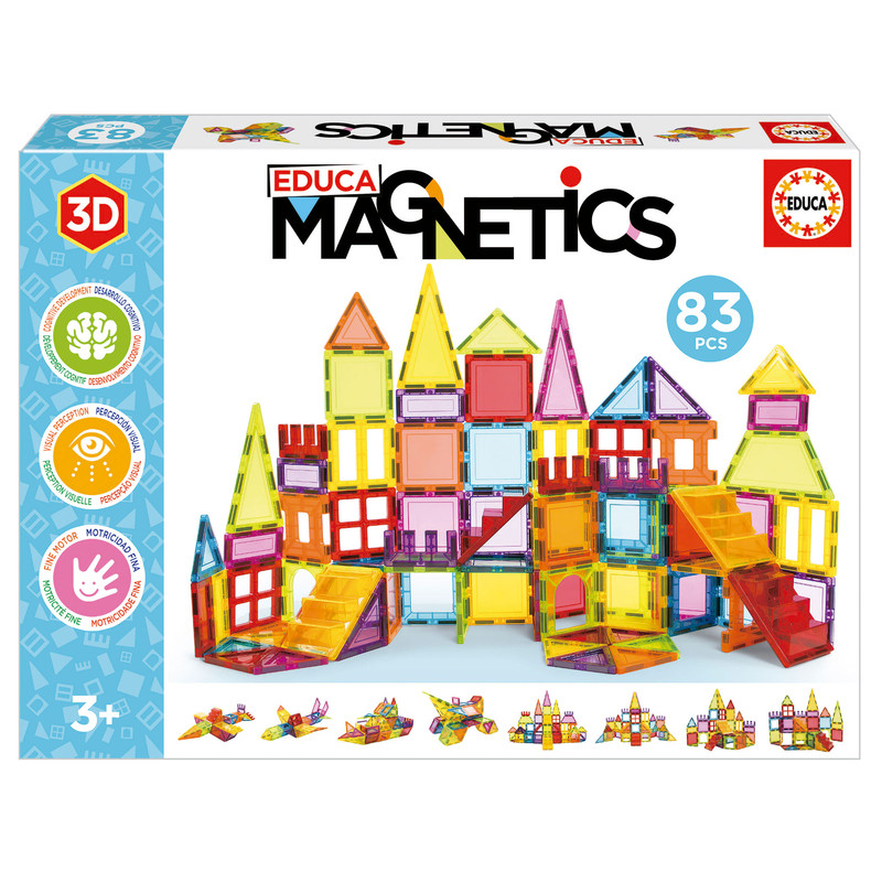 EDUCA MAGNETICS 83PCS