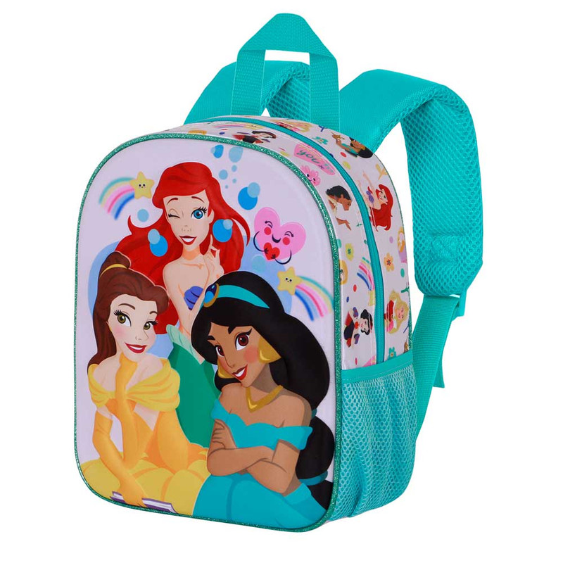 PRINCESAS Mochila 3D Elite Rainbows KARACTERMANIA 8179 25x30x3cm