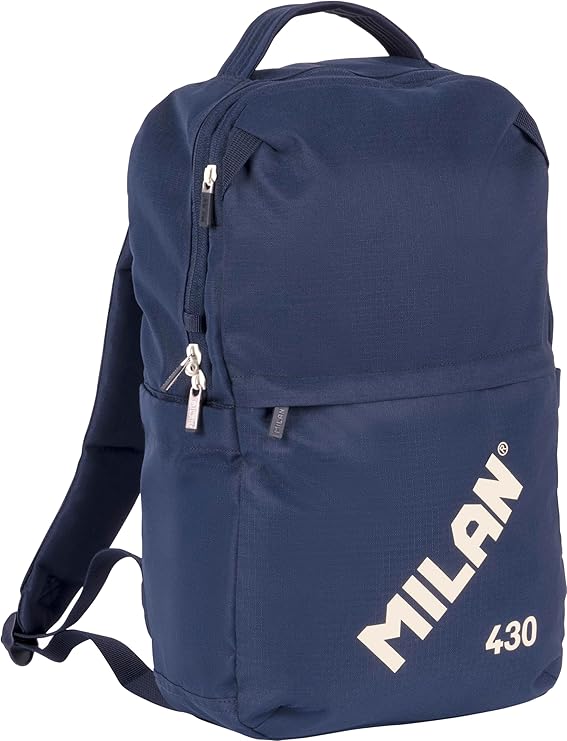 Mochila escolar cierre bloqueable 15l, 430 since 1918 azul
