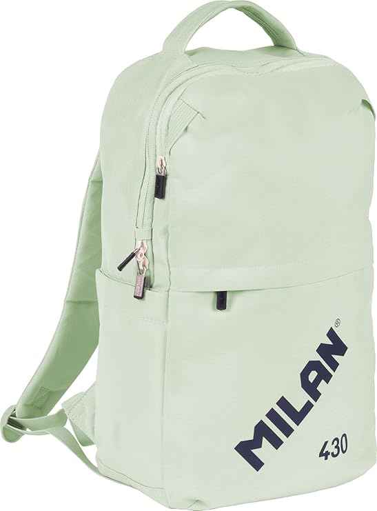 Mochila escolar cierre bloqueable 15l, 430 since 1918 verde 46x30x4cm
