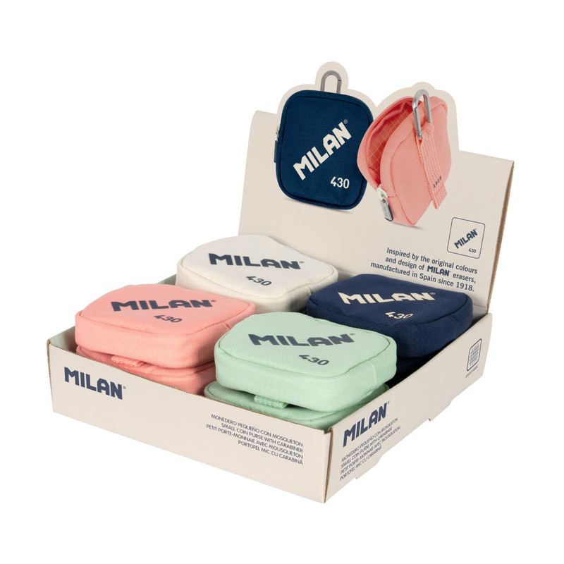 monedero pequeños MILAN 430 since 1918 MILAN 62104SNCD12 VERDE8411574110491