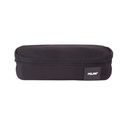 Portatodo ovalado serie Shadow, negro 21.5x12x4cm