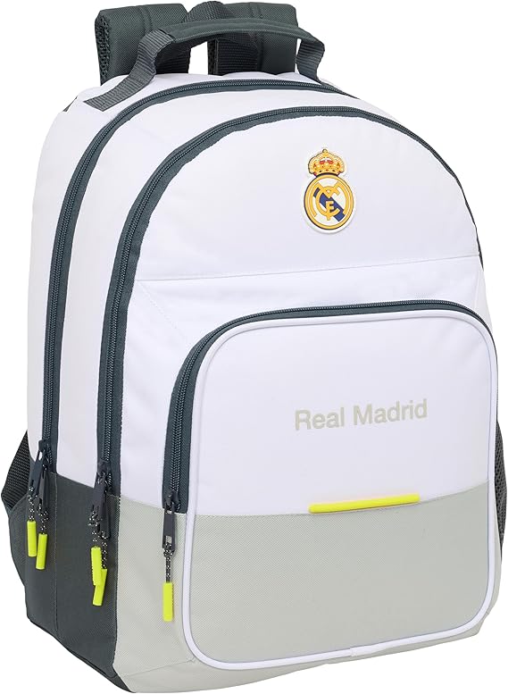 MOCHILA DOBLE ADAPT.CARRO REAL MADRID EQUIP. 25/26 xxcm