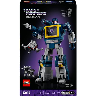 Transformers: Soundwave LEGO 10358