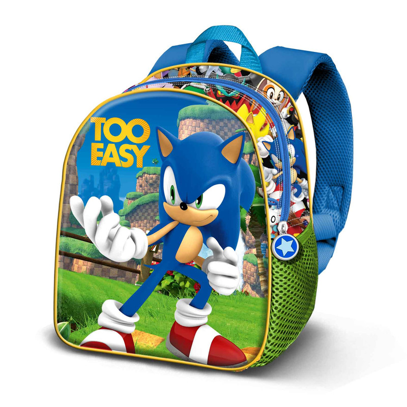 SONIC Mochila 3D Elite Easy KARACTERMANIA 8136 25x30x3cm