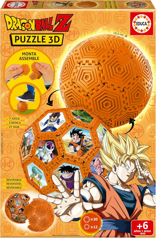 DRAGON BALL 3D PUZLE 3D FSC( EDUCA 20415