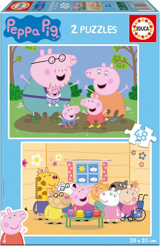 2x48 PEPPA PIG FSC(R) EDUCA 20327